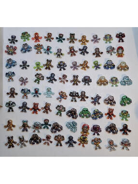Million Warriors Mini Figures Lot 80 Vikings Cowboys Spin Master